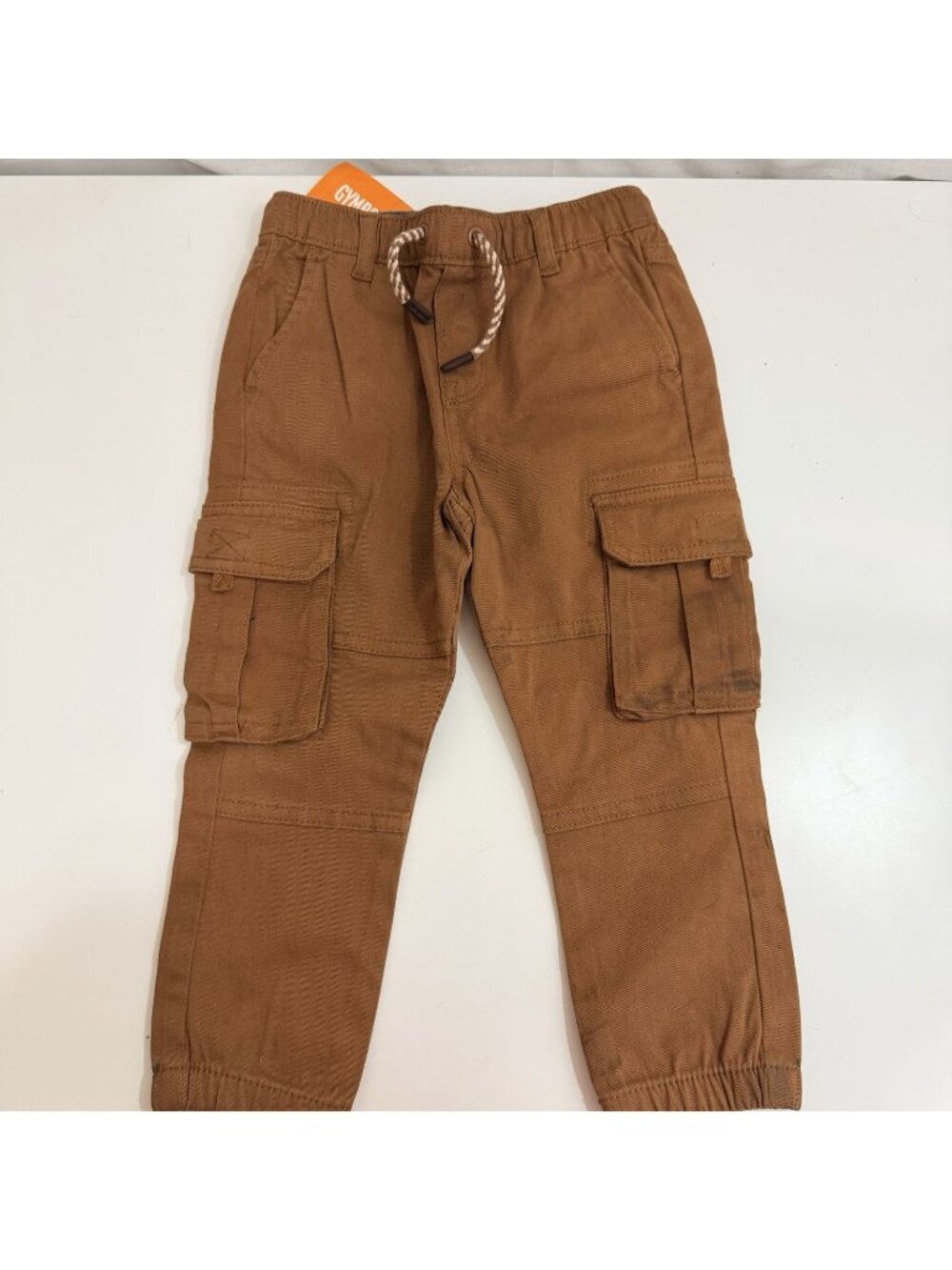 Gymboree Boys Pull On Cargo Jogger Pants - Little Essentials - Brown 3T